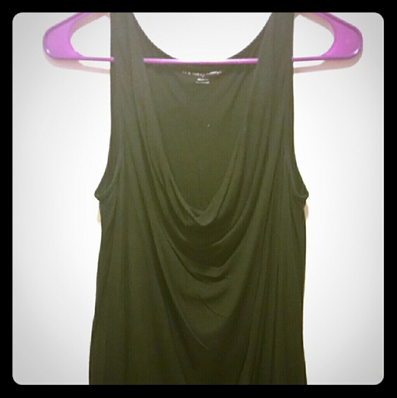 Cowl neck tank