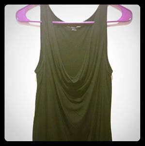 Cowl neck tank