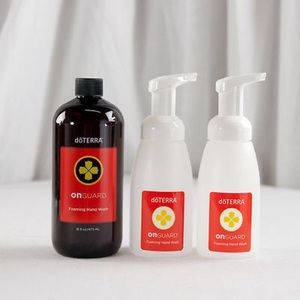 NEW, doTerra Onguard Foaming soap +2 dispensers.