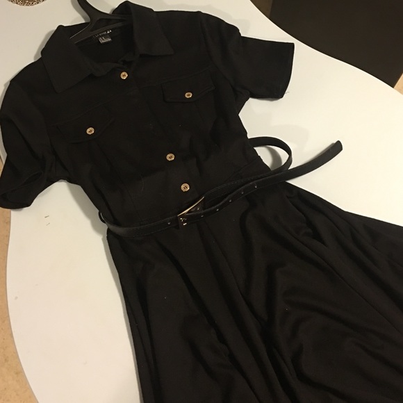 Forever 21 belted dress