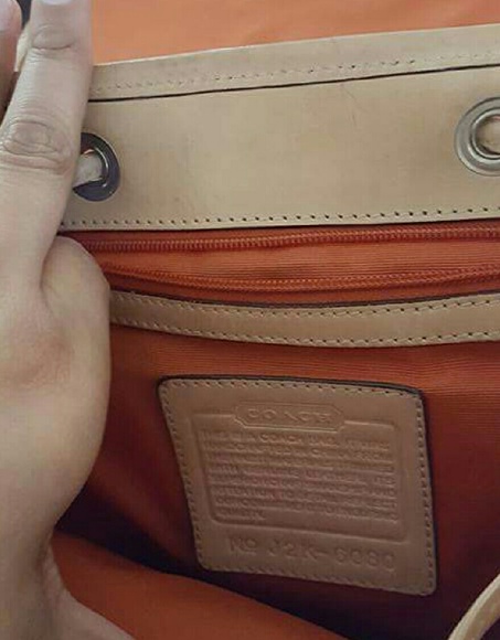 Coach authentic backpack