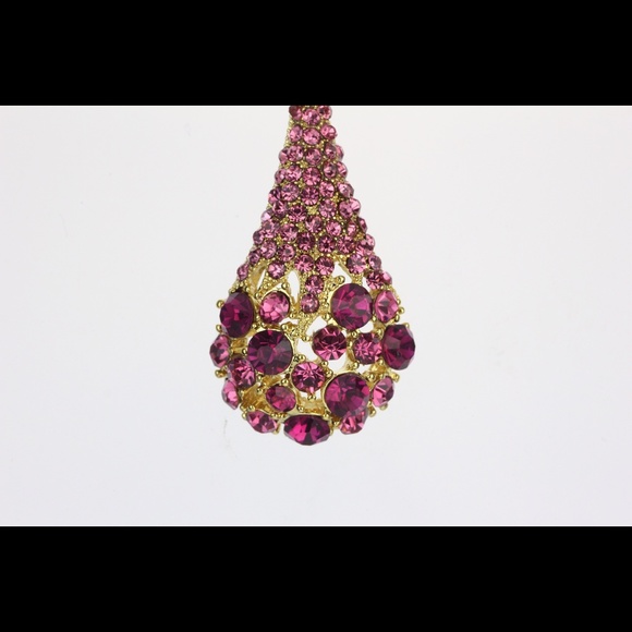 Earrings - Pink reddish - Brand New