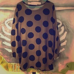 Polka dot tunic