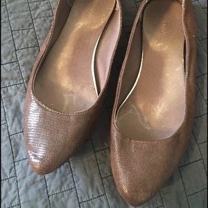 Old Navy Brown Flats with semi pointed toe