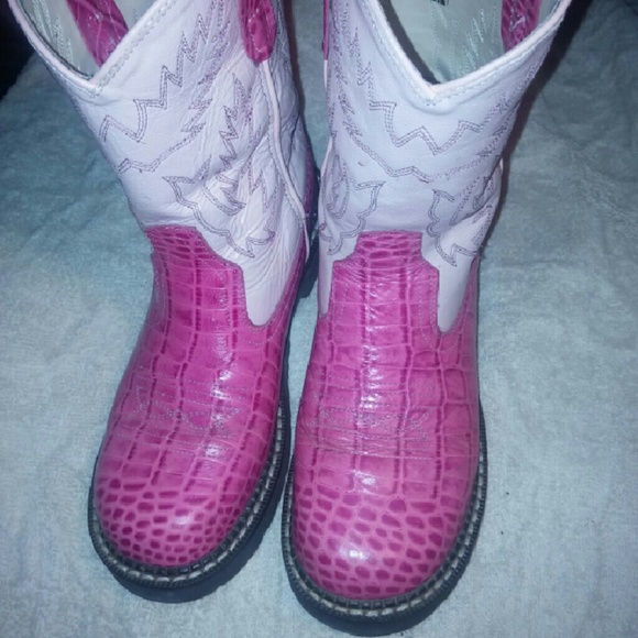 Old West women's round toe cowboy boot