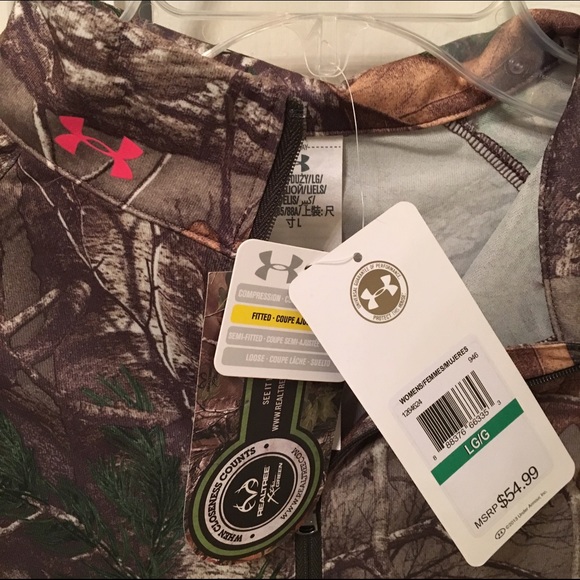 Ladies Camo Pull over