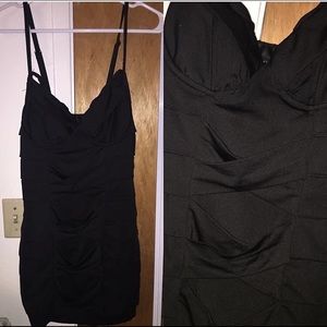 Cute Black Tight Dress