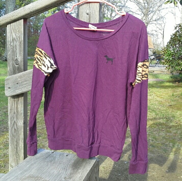 Vs PINK Tee Tiger Long Sleeve