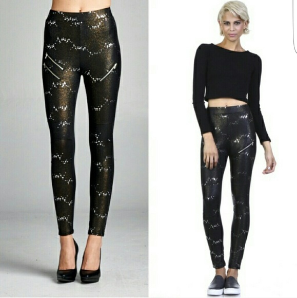 Embellished Leggings - Picture 3 of 4