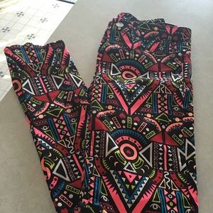Bright Multi Color HM skinny pants
