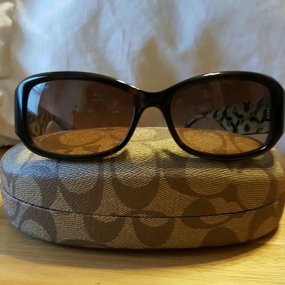 Coach Tortoise Sunglasses with case