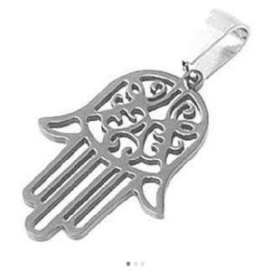 Hamsa Hand Pendant with Felegree