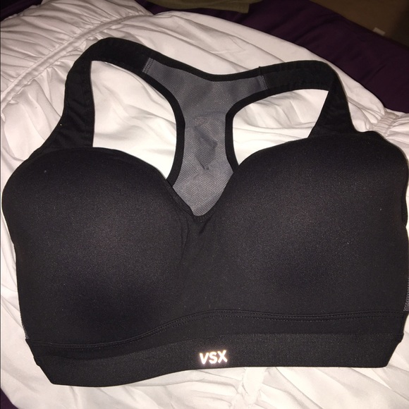 SALE! VSX black 32DDD sports bra