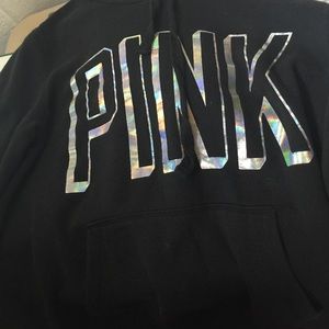 PINK black hoodie