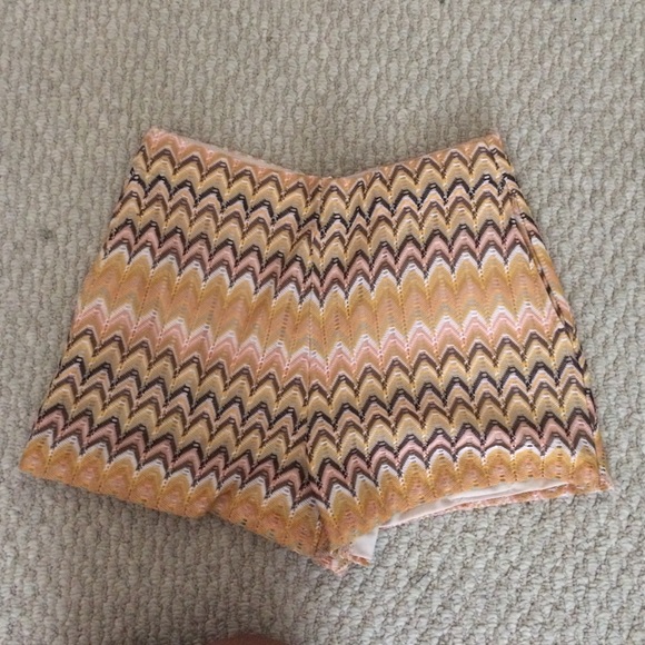 High waisted shorts