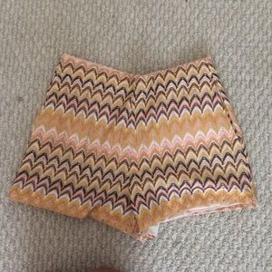High waisted shorts