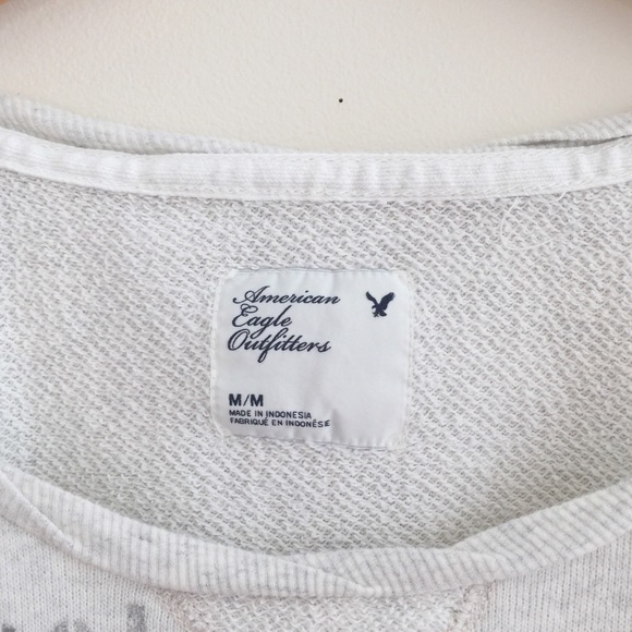 AE | Gray Graphic Sweatshirt - Picture 4 of 4