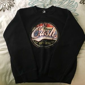 Johnny Cash crew neck sweatshirt