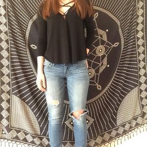 Distressed Skinny Jeans