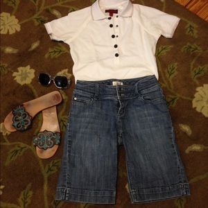 Bermuda jeans White House Black Market box 1