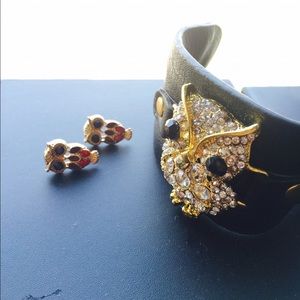 Owl Piercings and Owl Bracelet