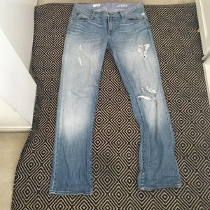 Gap distressed Boyfriend jeans