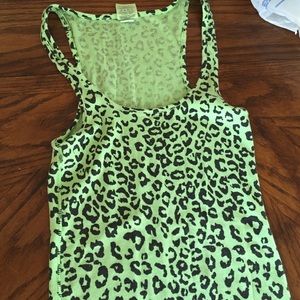 Cheetah tank top