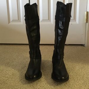 Urban Outfitters Black Leather Boots