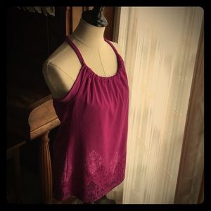 SALE!🌸 Magenta Tek Gear Yoga Top NWOT