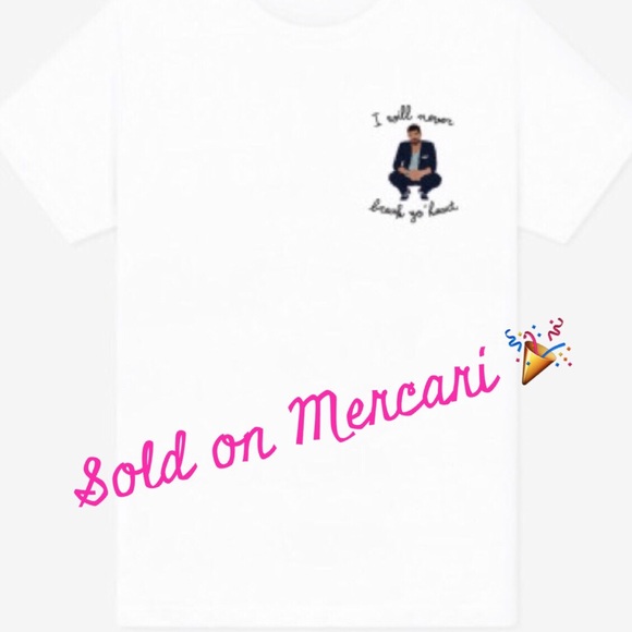 Drake Tee - I Will Never Break Yo Heart / Medium