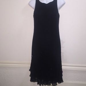 Stunning Jones New York Beaded Silk Dress 4