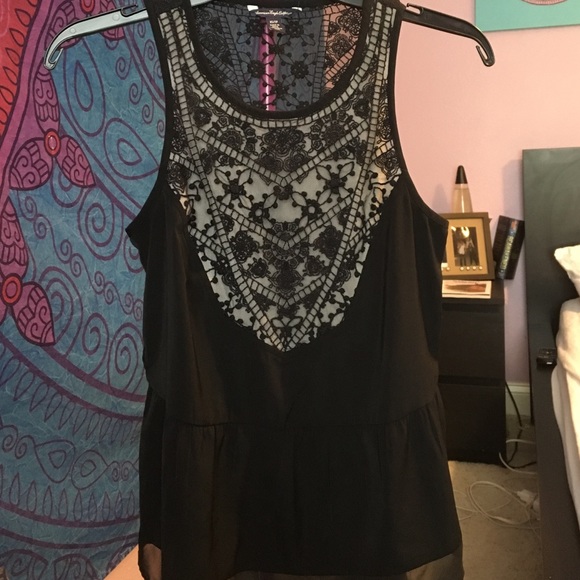 Cute American eagle peplum style top - Picture 1 of 4