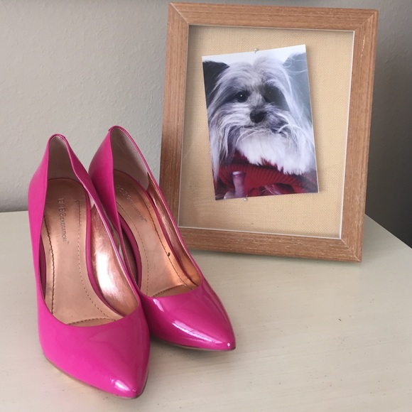 Hot Pink BCBGeneration Patent Heels