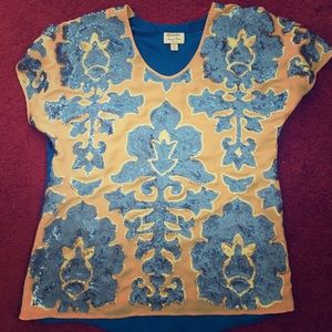 Tracy Reese for Neiman Marcus sequin top