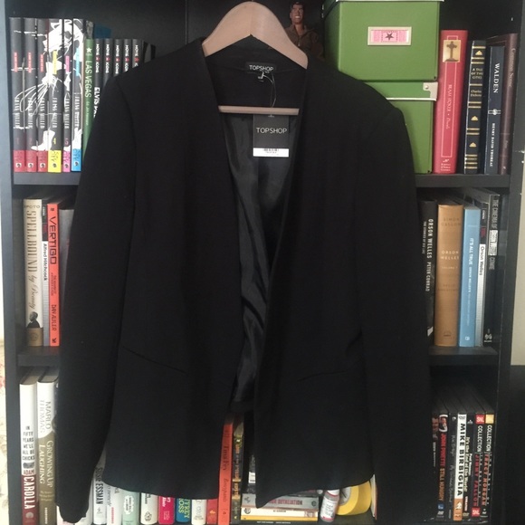 Topshop black blazer