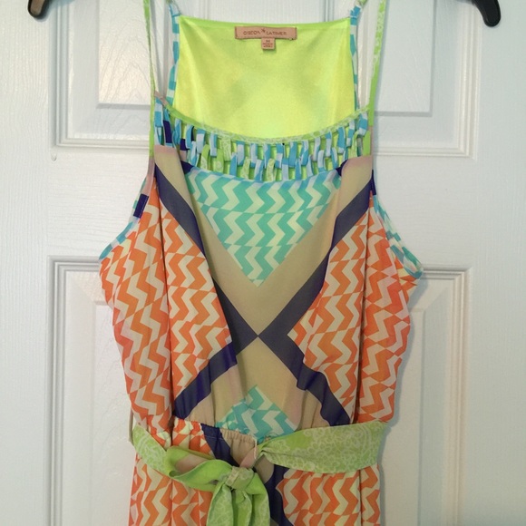 SOLD on (m)ercari NWOT colorful maxi dress - Picture 2 of 4