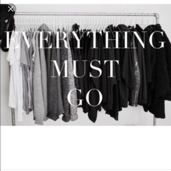 need to clear out closet 💕