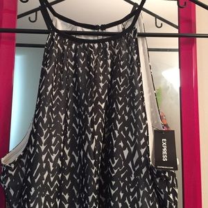 Bnwt express Barcelona cami with back detail