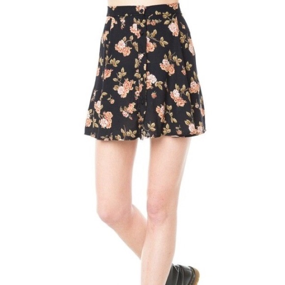 BRANDY MELVILLE Floral Button-Up Skirt - Picture 2 of 3