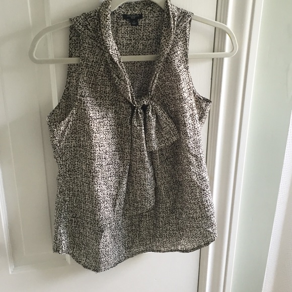 Ann Taylor Silk Sleeveless Blouse