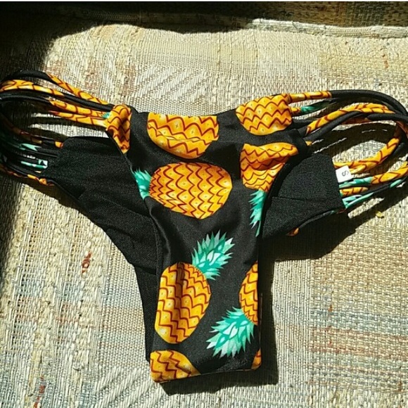 Pineapple bikini bottoms