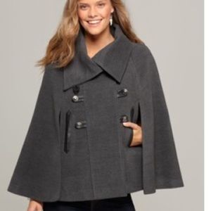 Grey A-Line Cape by JouJou NWT