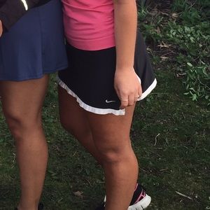 Black nike skirt tennis