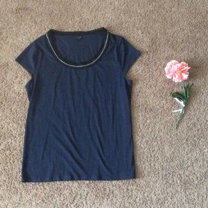Flash sale  Ann Taylor dark blue shirt