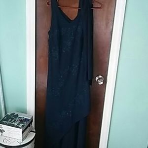 Blue Sequin dress