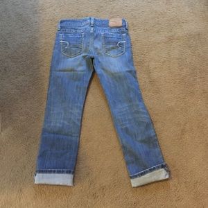American Eagle ankle hipsters, 2 excellent cond