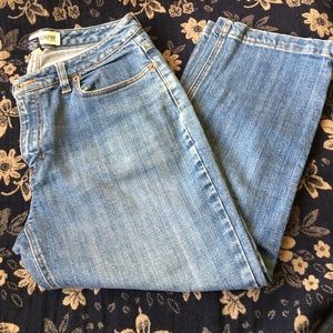 Cropped gap jeans