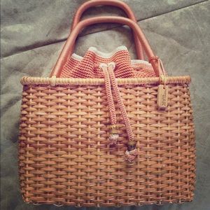 Perfect For Summer ❣The SAK rattan purse EUC: