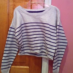 Cropped sweater