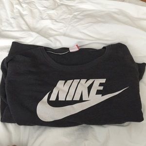 Gray Nike sweater
